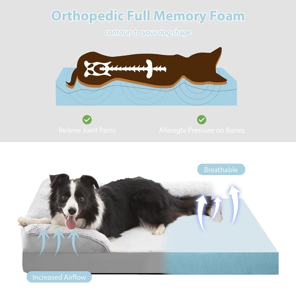 Waterproof Dog & Cat Bed Sofa Mat – High-Quality Pet Blanket Cushion for Medium & Large Dogs | Washable Non-Slip Pet House Bed