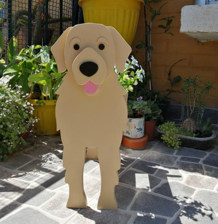 Dog Flower Pot – Cute Puppy Planter for Garden & Home Décor