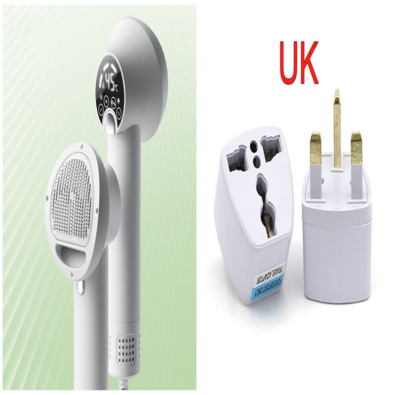 Smart Pet Hair Dryer & Comb – Silent, Safe Grooming Tool for Dogs & Cats