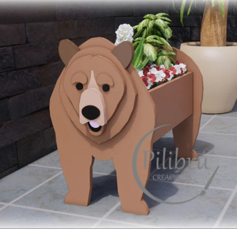 Dog Flower Pot – Cute Puppy Planter for Garden & Home Décor