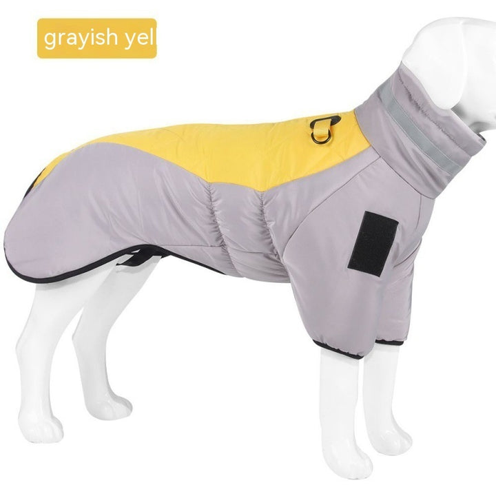 Winter Dog Coat for Medium & Large Dogs – Waterproof Thick Warm Pet Jacket Vest for Labrador, Golden Retriever & Outdoor Cold Weather