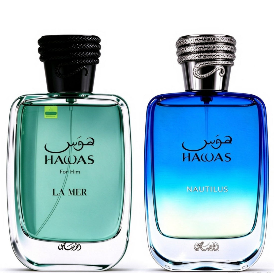 Hawas Series Unisex Fruity Aquatic Perfume Spray 100ml