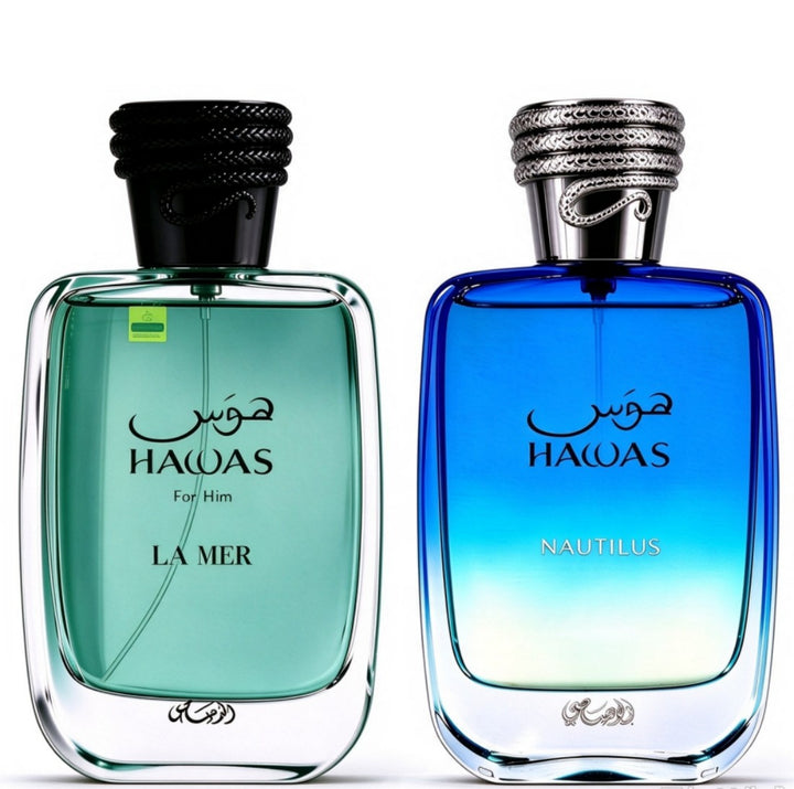 Hawas Series Unisex Fruity Aquatic Perfume Spray 100ml