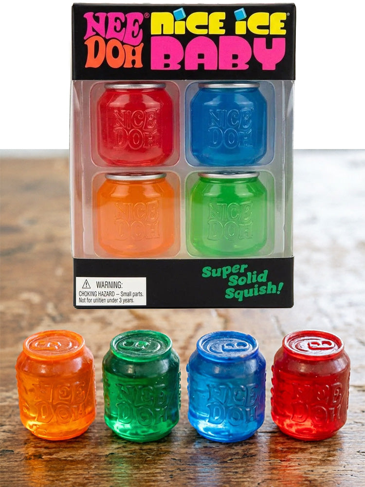 Needoh Nice Cube Sensory Fidget Stress Relief Toy Set